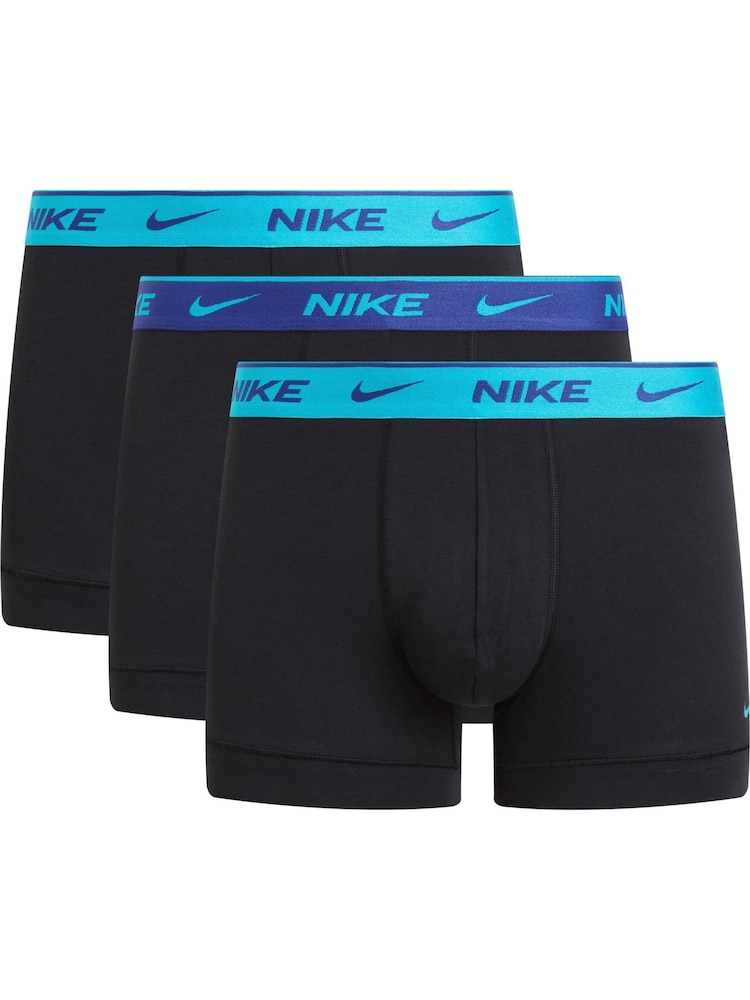 Nike Black Trunks 3 Pack - Image 2 of 2 Nike Black Trunks 3 Pack - Image 2 of 2