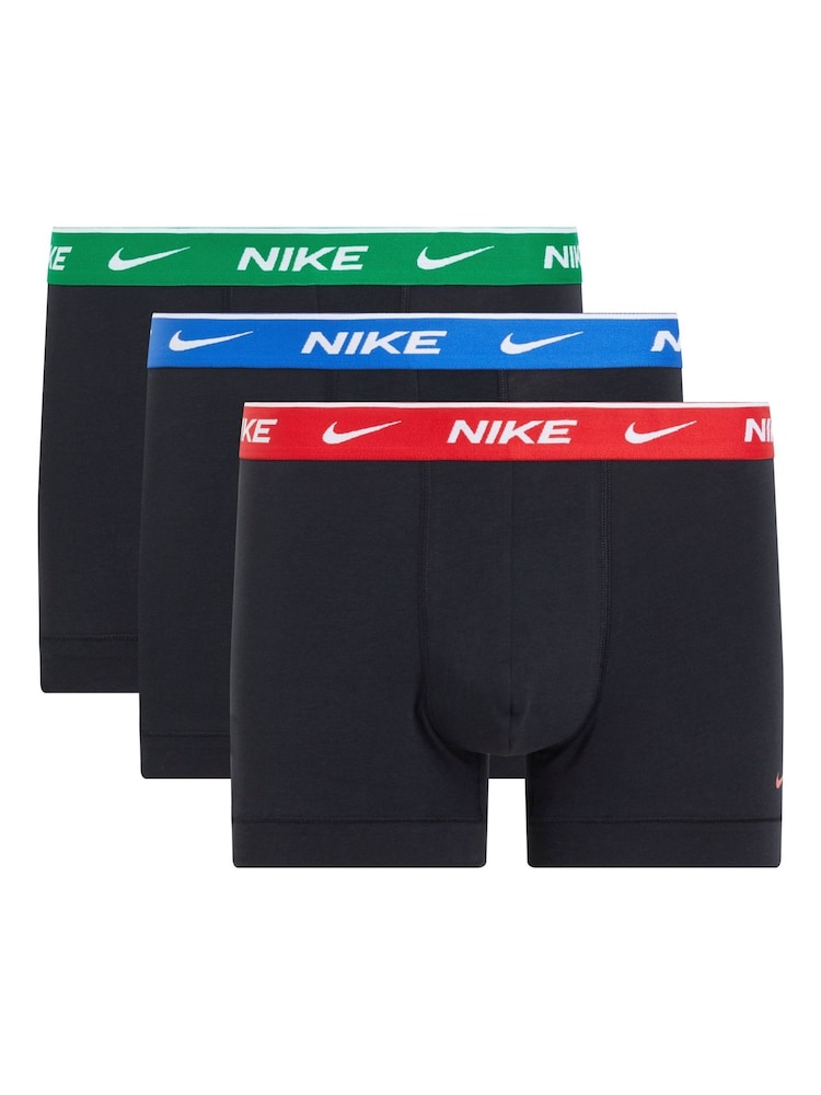 Nike Black Trunks 3 Pack - Image 1 of 2 Nike Black Trunks 3 Pack - Image 1 of 2