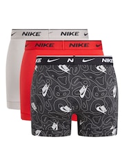 Nike Grey Trunks 3 Pack - Image 2 of 3