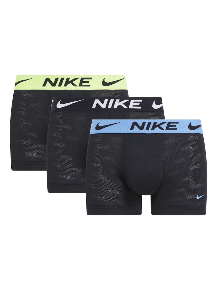 Nike Black Trunks 3 Pack - Image 1 of 3