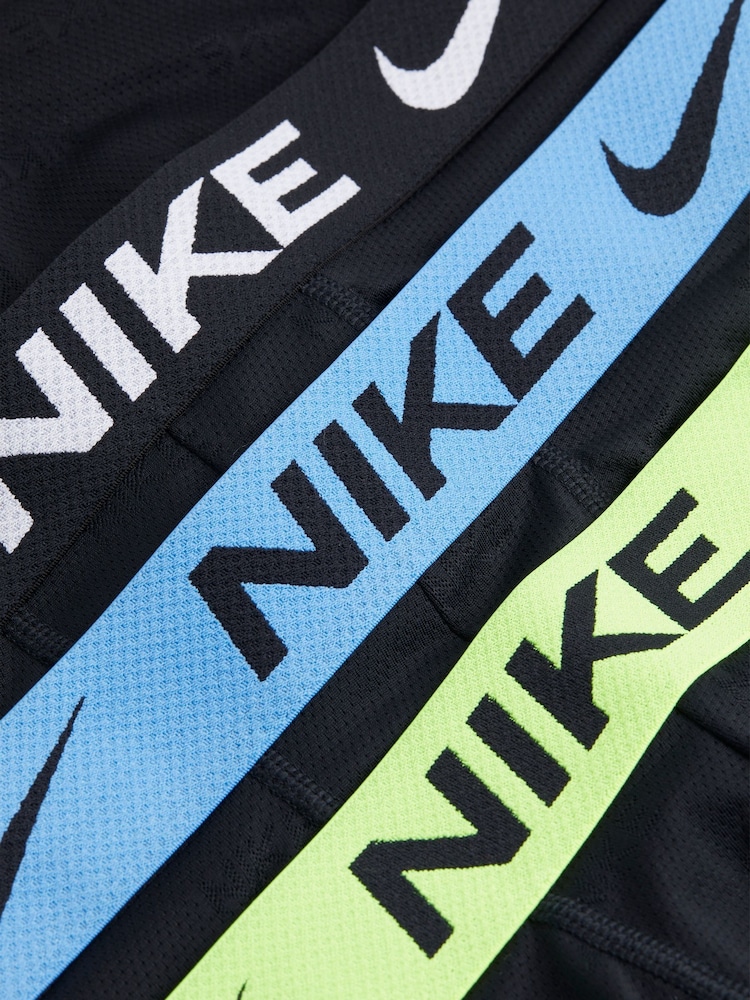 Nike Black Trunks 3 Pack - Image 3 of 3