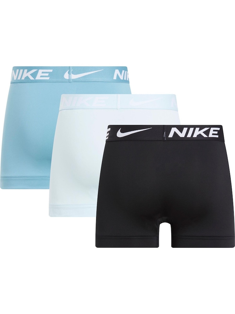 Nike Blue Trunks 3 Pack - Image 2 of 2