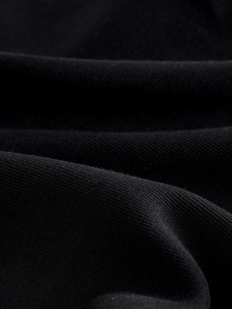 Black Zip Neck Sweatshirt (3-16yrs) - Image 9 of 9