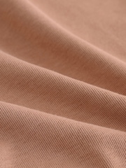 Mocha Brown Zip Neck Sweatshirt (3-16yrs) - Image 8 of 8