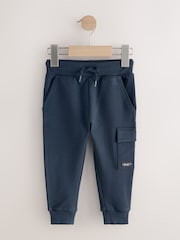 Black/Grey Marl/Tan Brown Skinny Fit Joggers 5 Pack (3mths-7yrs) - Image 7 of 9