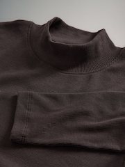 The Set Multi 3 Pack Long Sleeved Ribbed Roll Neck Dresses - Image 10 of 11