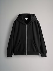The Set Black/Grey Marl 2 Pack Zip Though Hoodies - Image 2 of 5