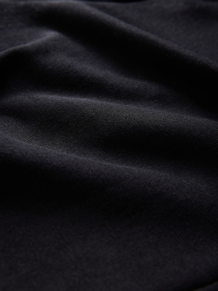 The Set Black/Grey Marl 2 Pack Zip Though Hoodies - Image 5 of 5
