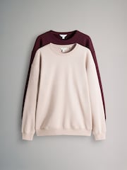 The Set 2 Pack Relaxed Crew Sweat Top - Slika 1 iz 5