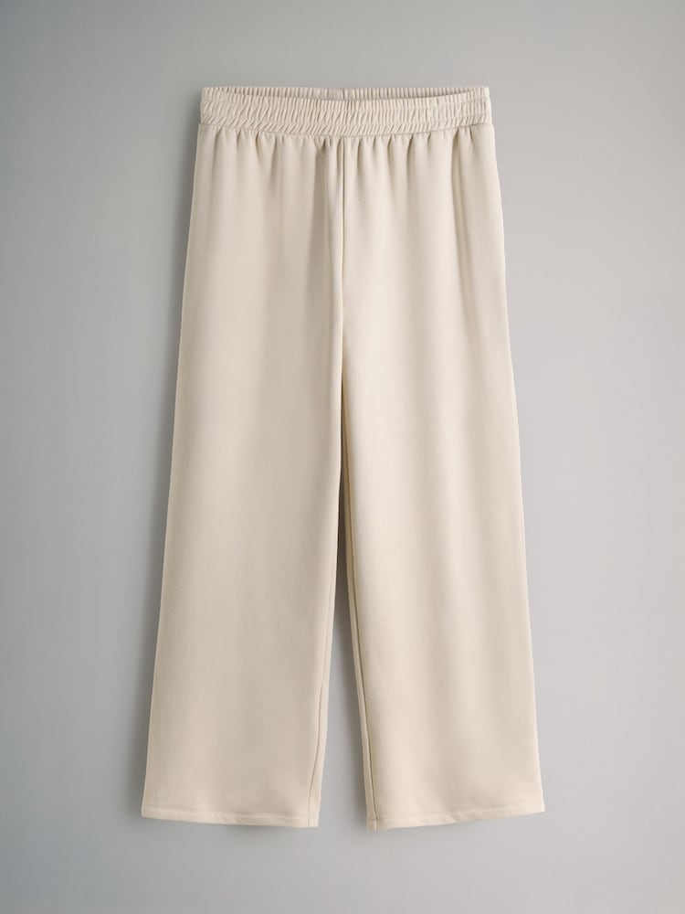 The Set Chocolate Brown/Taupe Brown / Cream 3 Pack Wide Leg Joggers - Image 3 of 3 The Set Chocolate Brown/Taupe Brown / Cream 3 Pack Wide Leg Joggers - Image 3 of 3