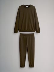 The Set Co-Ord Cuffed Sweat and Jogger Set - صورة 1 من 5