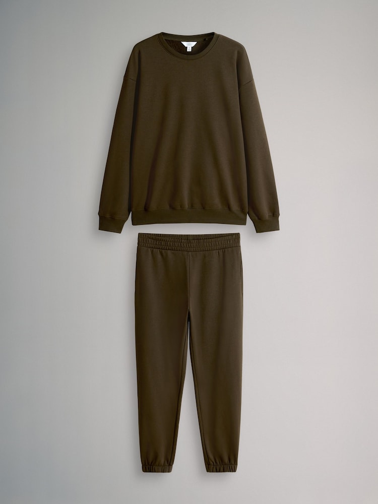 The Set Co-Ord Cuffed Sweat and Jogger Set - صورة 1 من 5