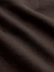 The Set Brown 2 Pack Half Zip Funnel Neck Sweatshirts and Wide Leg Joggers Set - Image 5 of 5