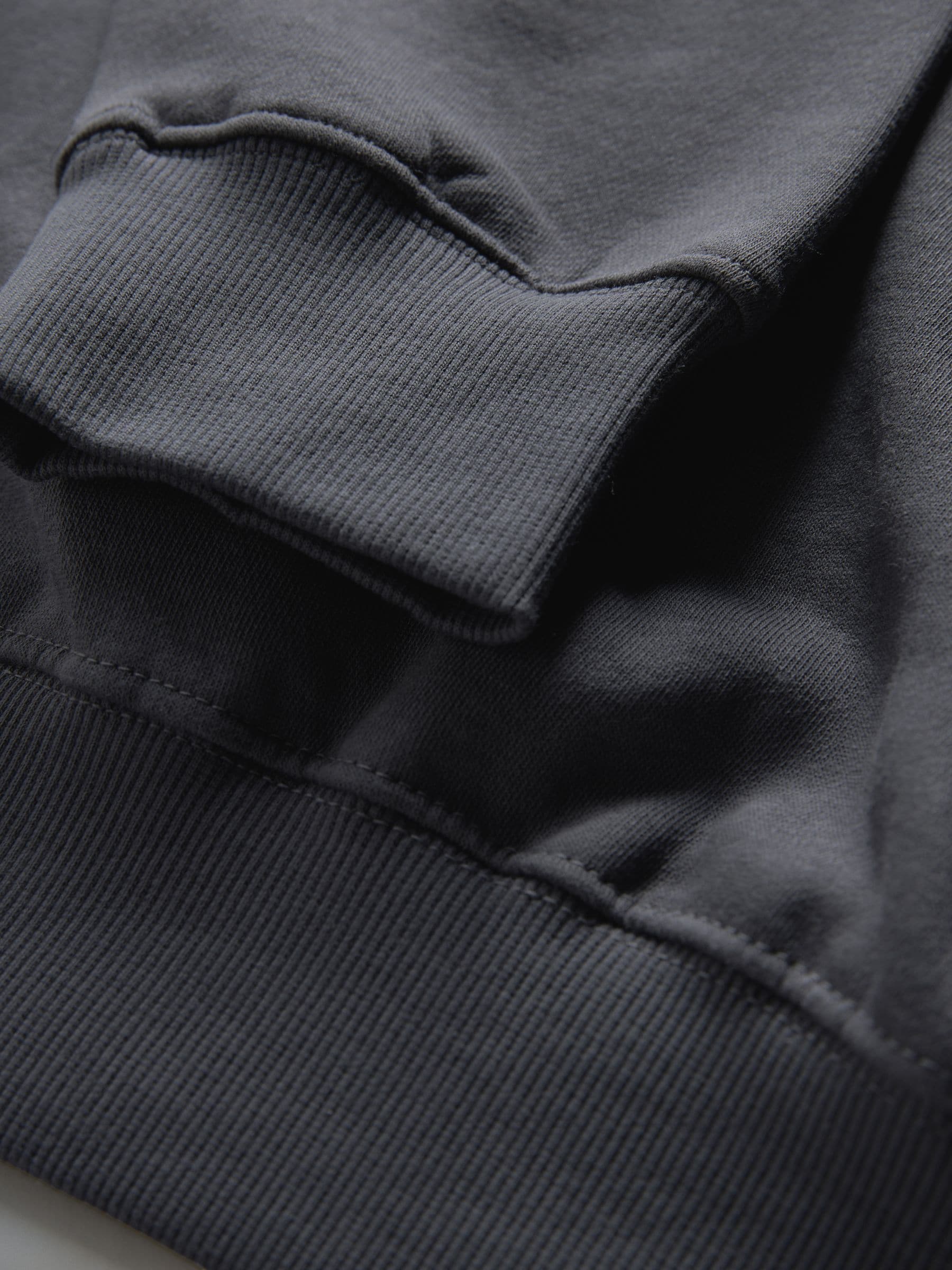 Buy The Set 3 Pack Relaxed Crew Neck Sweatshirts Black/Charcoal 