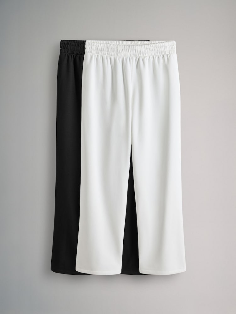 The Set – 2er-Pack – Jogginghosen mit weitem Bein - Bild 1 von 5