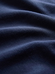 The Set Navy 2 Pack Half Zip Funnel Neck Sweatshirts and Wide Leg Joggers Set - Image 5 of 5