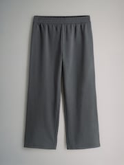 The Set Charcoal Grey 2 Pack Crew Neck Sweatshirt and Wide Leg Joggers Set - Image 3 of 5