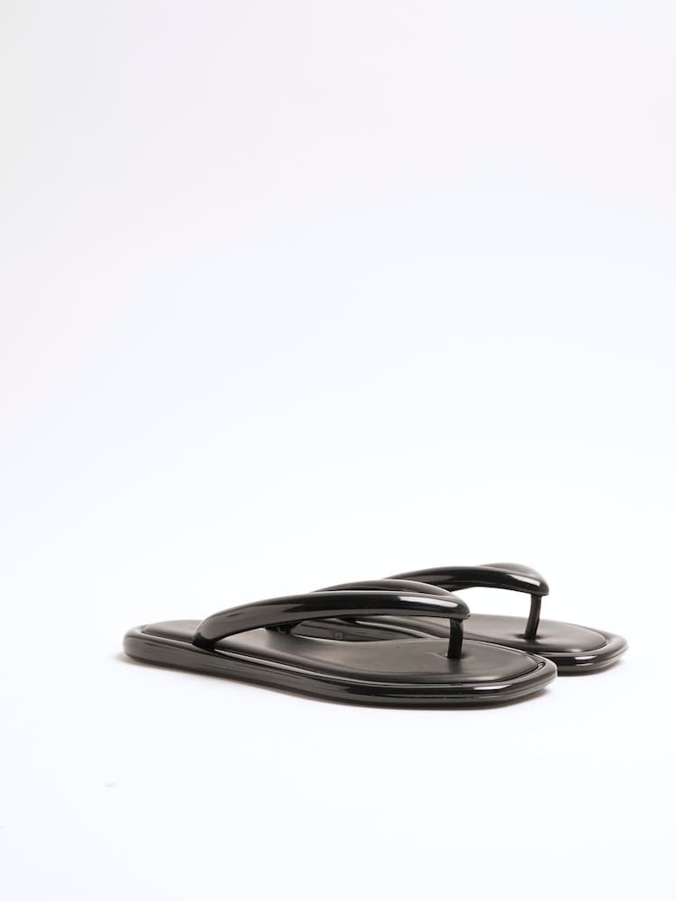 River Island Natural Jelly Flip Flops 2 Pack - Image 3 of 5