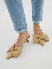 River Island širokega modela z odprto peto in pentljo - Slika 1 iz 6