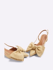 River Island širokega modela z odprto peto in pentljo - Slika 5 iz 6