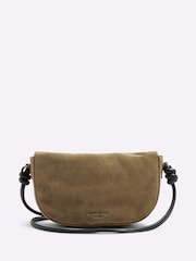 River Island Suede Scoop Cross-Body Bag - Image 2 of 6