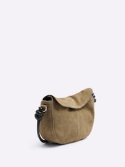 River Island Suede Scoop Cross-Body Bag - Image 3 of 6