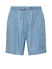 Evans Blue Washed Tencel Shorts - Image 5 of 5
