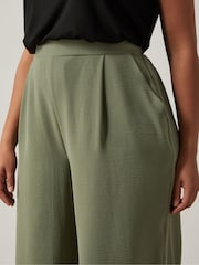 Evans Green Cropped Pocket Culottes - Image 4 of 4