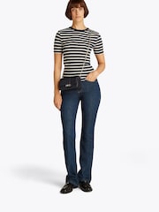 Tommy Hilfiger Black Heritage Leather Cross-Body Bag - Image 5 of 5