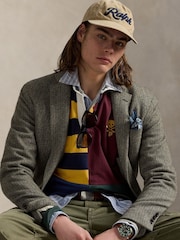 Polo Ralph Lauren Red Long Sleeve Rugby Sweatshirt - Image 4 of 7