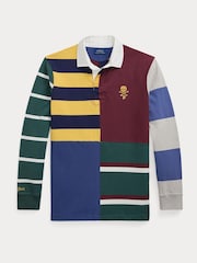 Polo Ralph Lauren Red Long Sleeve Rugby Sweatshirt - Image 7 of 7