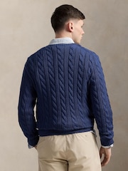 Polo Ralph Lauren Blue Long SLeeve Driver Long SLeeve Pullover Jumper - Image 2 of 7