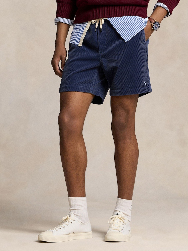 Polo Ralph Lauren Blue Flat Shorts - Image 1 of 5
