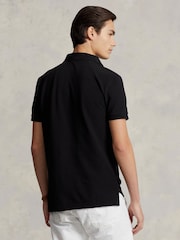 Polo Ralph Lauren Black Short Sleeve Mesh Polo Shirt - Image 2 of 5
