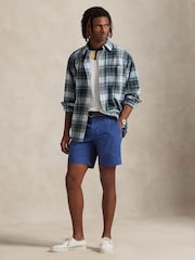 Polo Ralph Lauren Blue Flat Front Shorts - Image 2 of 4