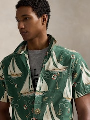 Polo Ralph Lauren Green Short Sleeve Sport Shirt - Image 4 of 7