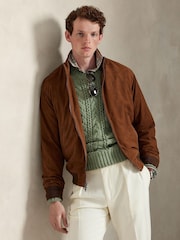 Polo Ralph Lauren Brown Bomber Jacket - Image 6 of 8