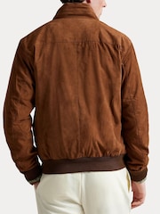 Polo Ralph Lauren Brown Bomber Jacket - Image 7 of 8