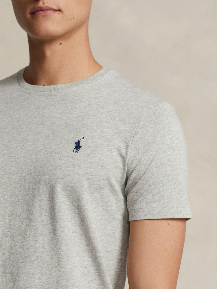 Polo Ralph Lauren Grey Short Sleeve T-Shirt - Image 5 of 5