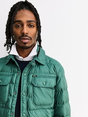 Polo Ralph Lauren Green Insulated Shirt Jacket - Image 4 of 5