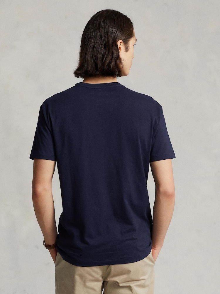 Polo Ralph Lauren Navy Blue Short Sleeve T-Shirt - Image 2 of 4