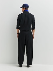 Polo Ralph Lauren Black Long Sleeve Custom Fit Oxford Shirt - Image 6 of 7