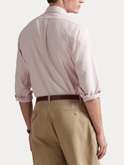 Polo Ralph Lauren Pink Long Sleeve Custom Fit Oxford Shirt - Image 6 of 10