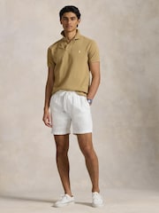 Polo Ralph Lauren Brown Short Sleeve Mesh Polo Shirt - Image 4 of 6