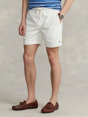 Polo Ralph Lauren White Flat Shorts - Image 1 of 5