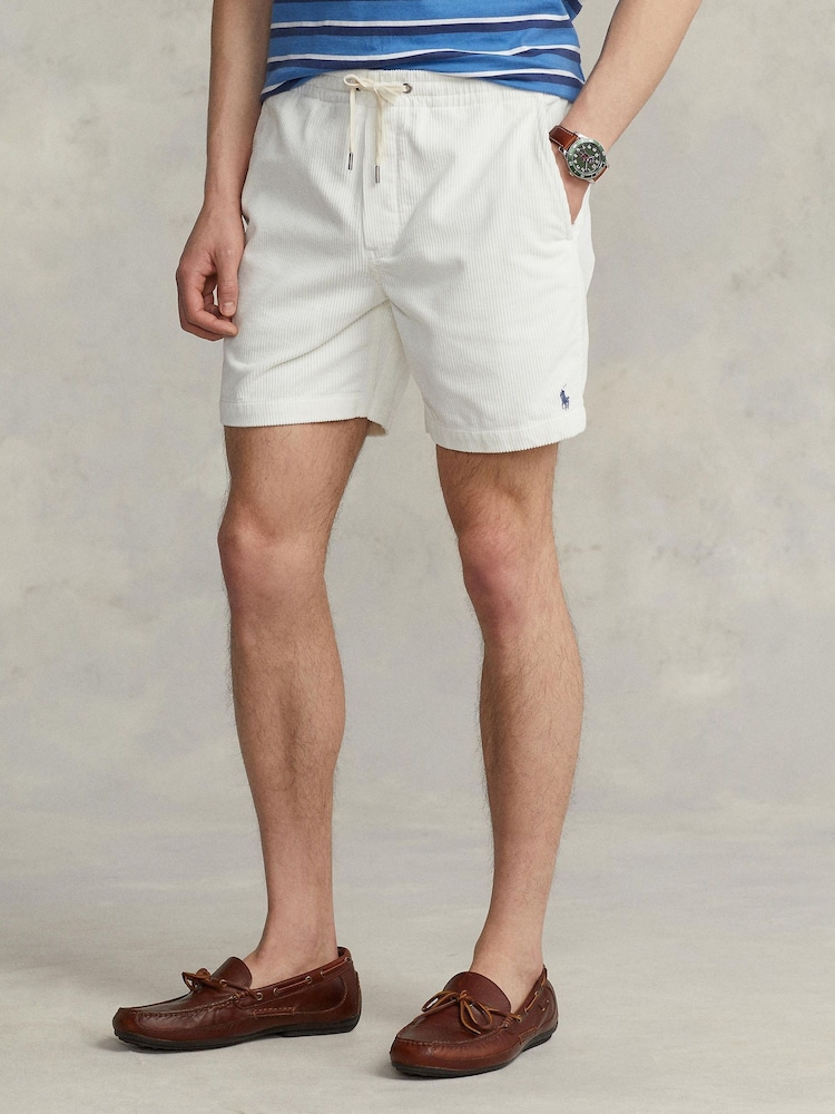 Polo Ralph Lauren White Flat Shorts - Image 1 of 5