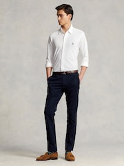 Polo Ralph Lauren White Featherweight Mesh Shirt - Image 4 of 5