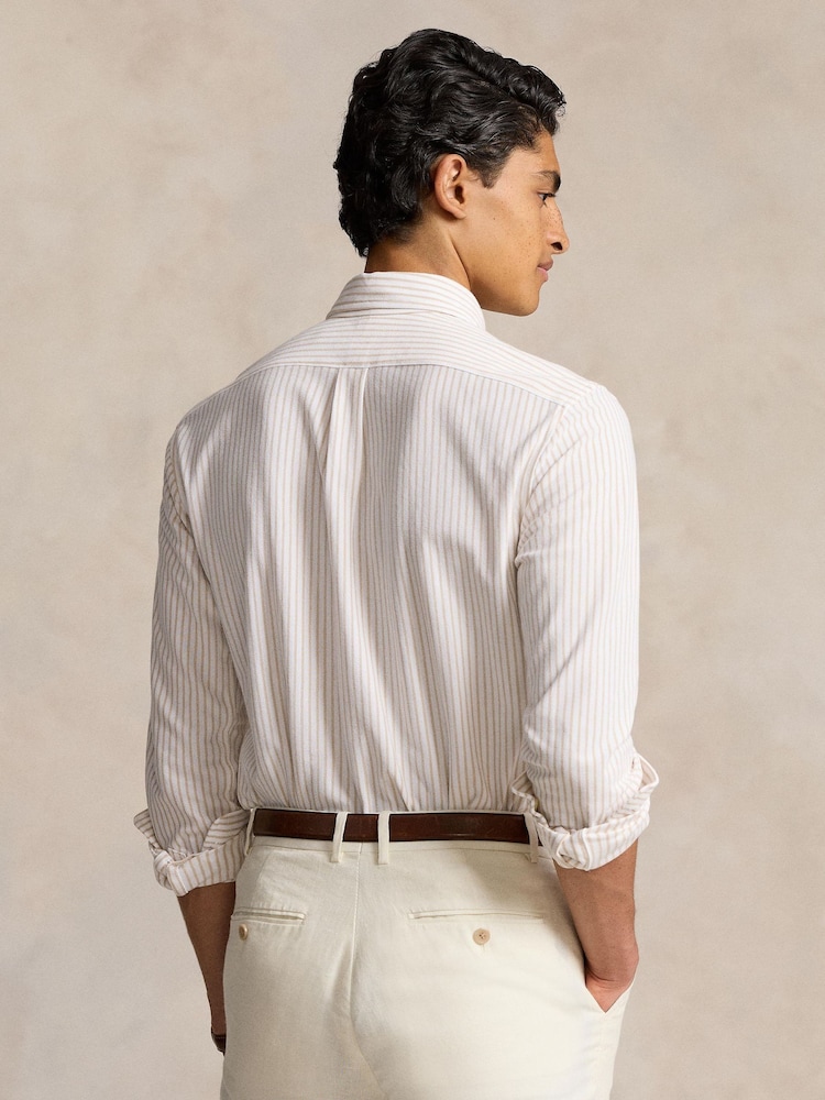 Polo Ralph Lauren White Long Sleeve Sport Shirt - Image 2 of 4