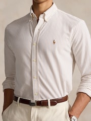 Polo Ralph Lauren White Long Sleeve Sport Shirt - Image 4 of 4