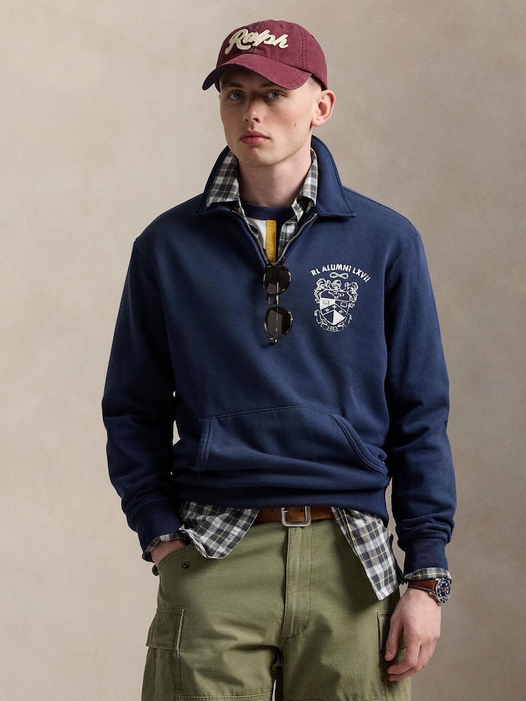 Polo Ralph Lauren Blue Long Sleeve Sweatshirt - Image 1 of 6